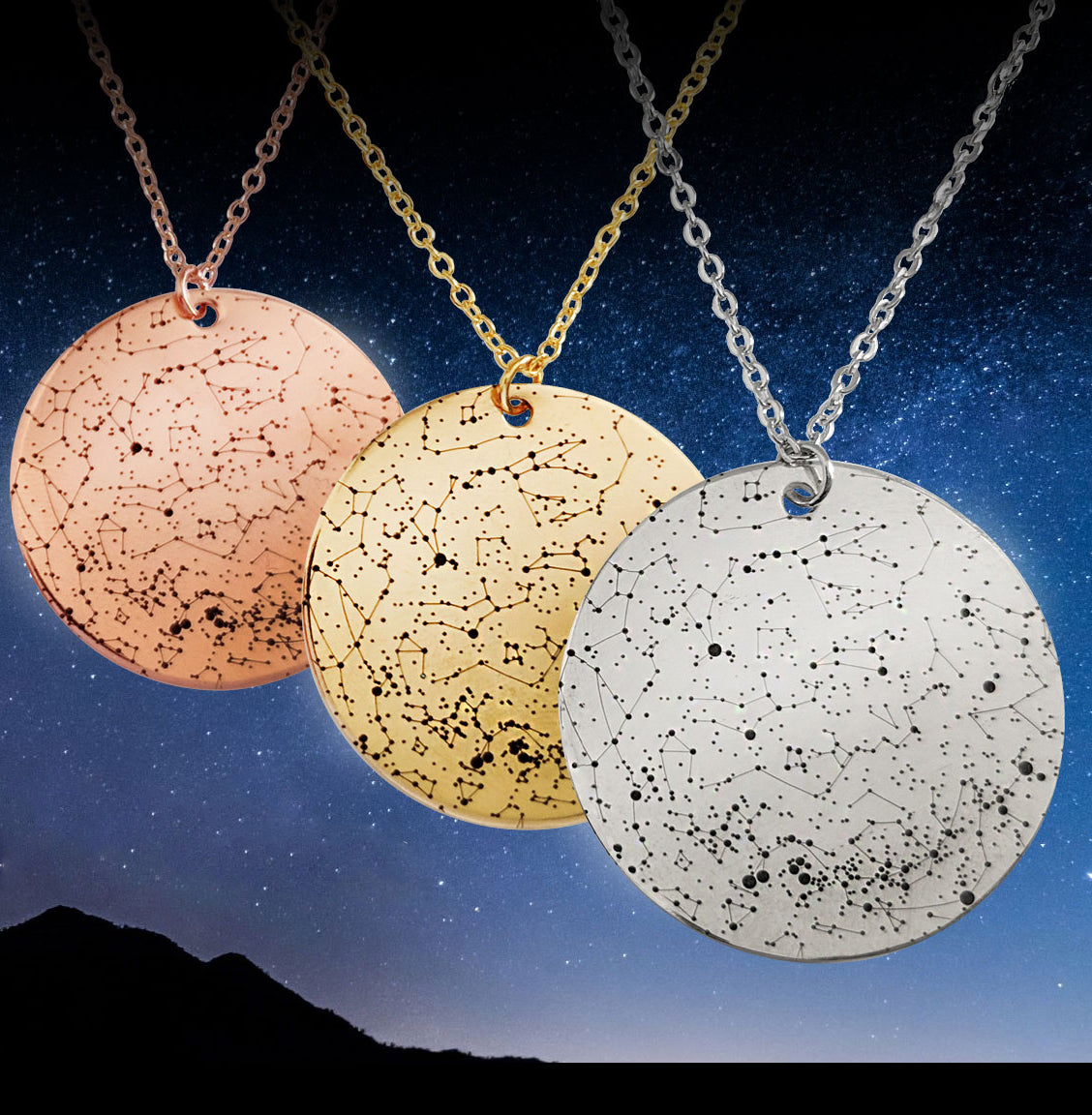 Star Map Jewelry Gifts for Your Loved One