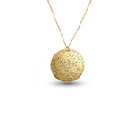 Custom Star Map Gold Filled Necklace Small Size